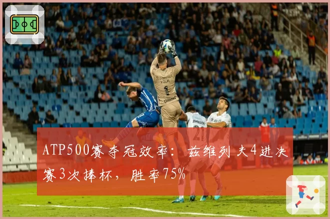 ATP500赛夺冠效率：兹维列夫4进决赛3次捧杯，胜率75%
