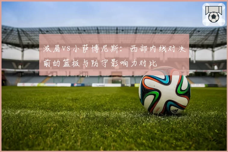 浓眉vs小萨博尼斯：西部内线对决前的篮板与防守影响力对比